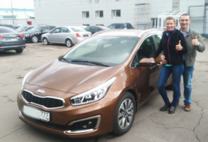 KIA Ceed 2016 г.в. с пробегом 7500км.