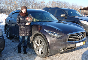 INFINITI FX50s (400 л.с.), 2012 года выпуска