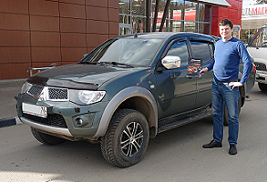 Mitsubishi L200 2011г.в., 87 000 км пробег