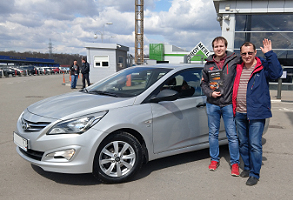 Hyundai Solaris 2015г.в., 12 000 км пробег