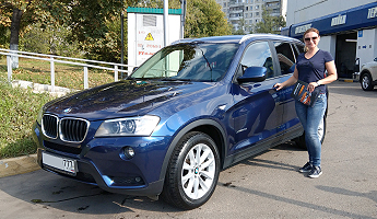 BMW X3 xDrive 20d  2014г.в., 40 000 км пробег